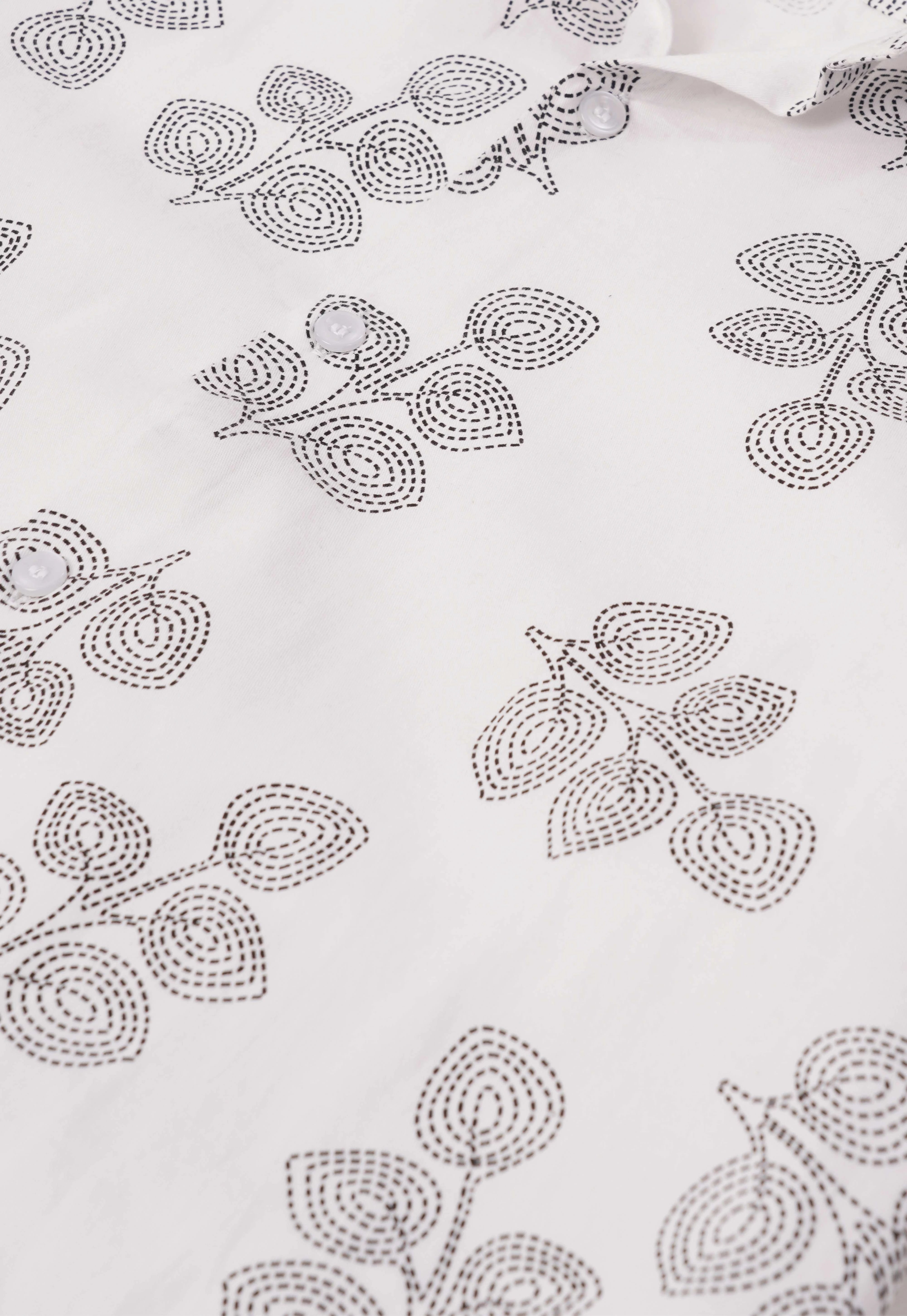Pearl White Full Sleeve Shirt